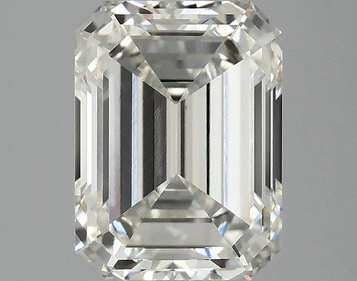 3.01 Carat Emerald Shaped Excellent Cut VS1 IGI Certified Lab Grown Diamond
