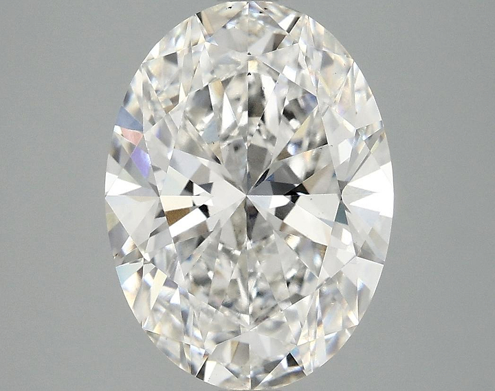 3.8 Carat Oval Shaped Excellent Cut VS2 IGI Certified Lab Grown Diamond