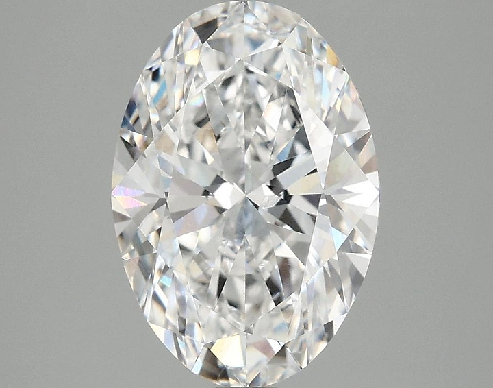 3.23 Carat Oval Shaped Ideal Cut VVS2 IGI Certified Lab Grown Diamond