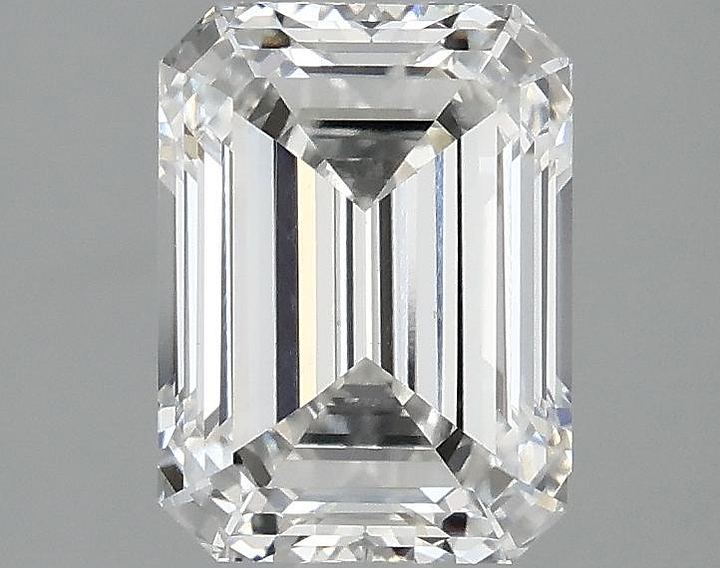 2.1 Carat Emerald Shaped Excellent Cut VS1 IGI Certified Lab Grown Diamond