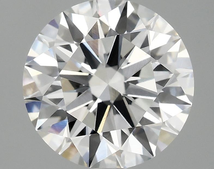 1.58 Carat Round Shaped Ideal Cut VVS2 IGI Certified Lab Grown Diamond