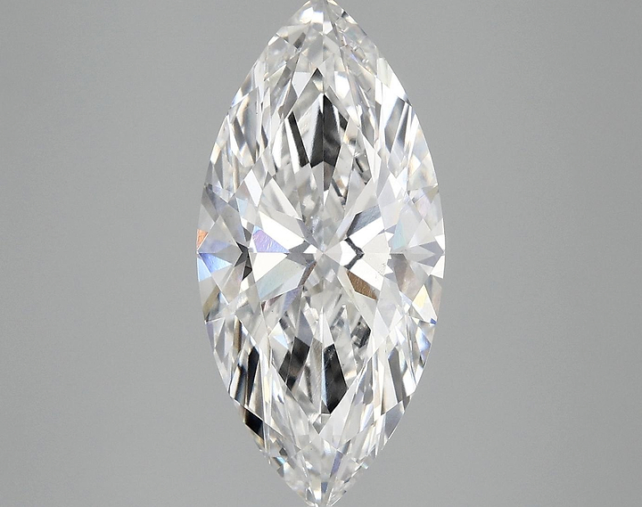 3.77 Carat Marquise Shaped Excellent Cut VS1 IGI Certified Lab Grown Diamond