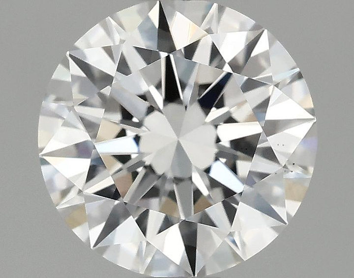 1.54 Carat Round Shaped Ideal Cut VS2 IGI Certified Lab Grown Diamond