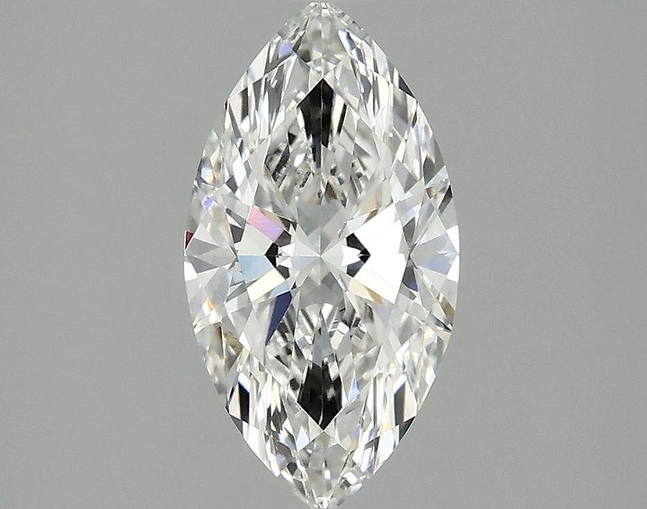 1.35 Carat Marquise Shaped Excellent Cut VVS2 IGI Certified Lab Grown Diamond
