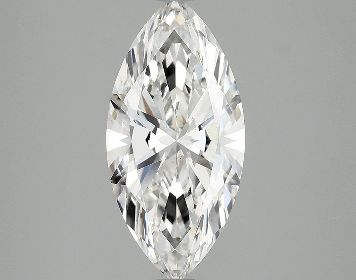 2.5 Carat Marquise Shaped Excellent Cut VS1 IGI Certified Lab Grown Diamond