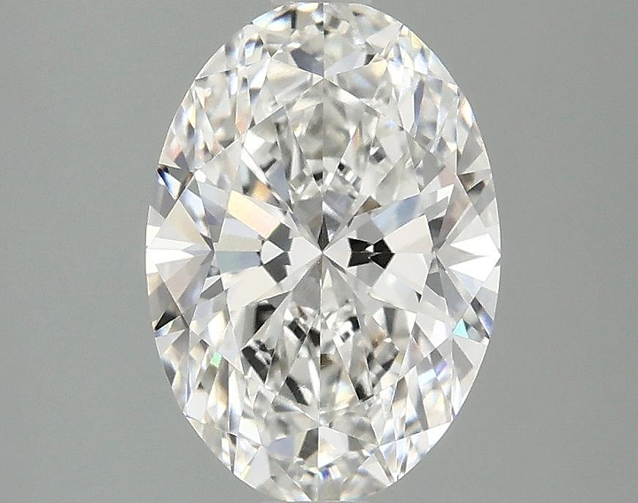 2.09 Carat Oval Shaped Ideal Cut VVS2 IGI Certified Lab Grown Diamond