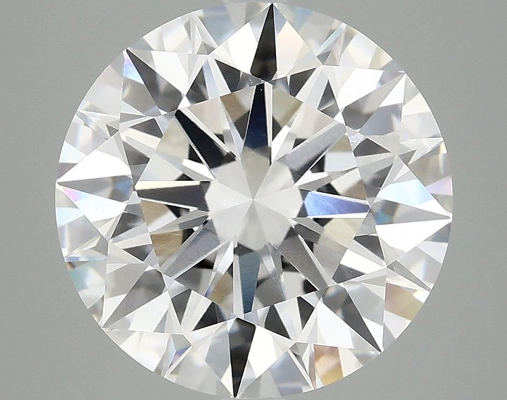 5.06 Carat Round Shaped Ideal Cut VVS2 IGI Certified Lab Grown Diamond