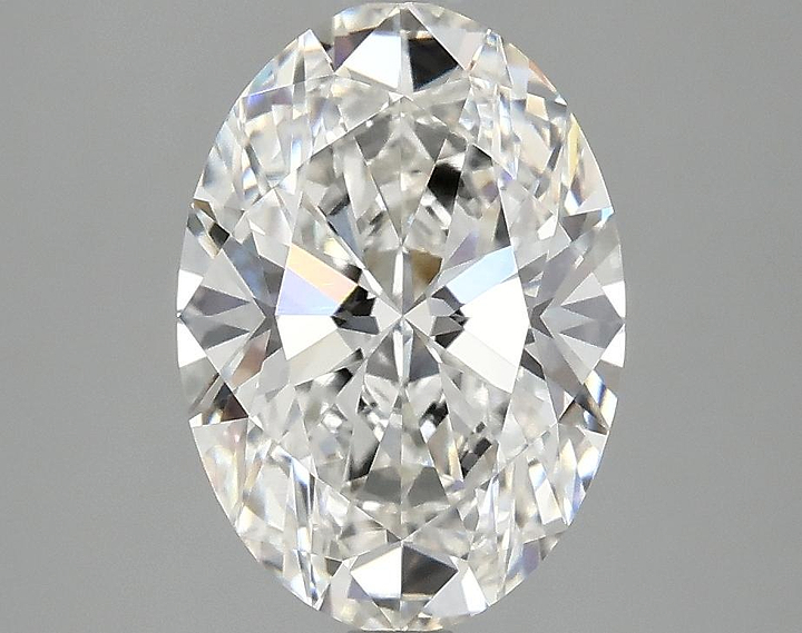 2.56 Carat Oval Shaped Ideal Cut VVS2 IGI Certified Lab Grown Diamond