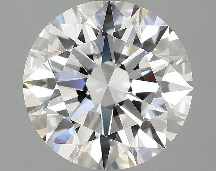 2.57 Carat Round Shaped Ideal Cut VVS2 IGI Certified Lab Grown Diamond
