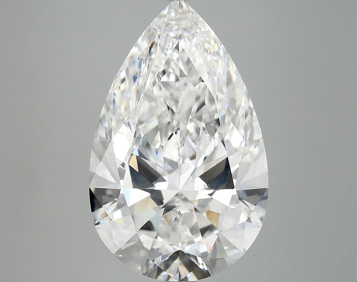 7.04 Carat Pear Shaped Ideal Cut VVS2 IGI Certified Lab Grown Diamond