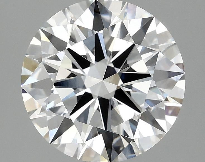2.53 Carat Round Shaped Ideal Cut VVS2 IGI Certified Lab Grown Diamond