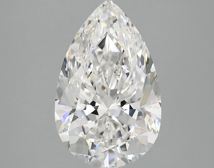 2.52 Carat Pear Shaped Ideal Cut VVS2 IGI Certified Lab Grown Diamond