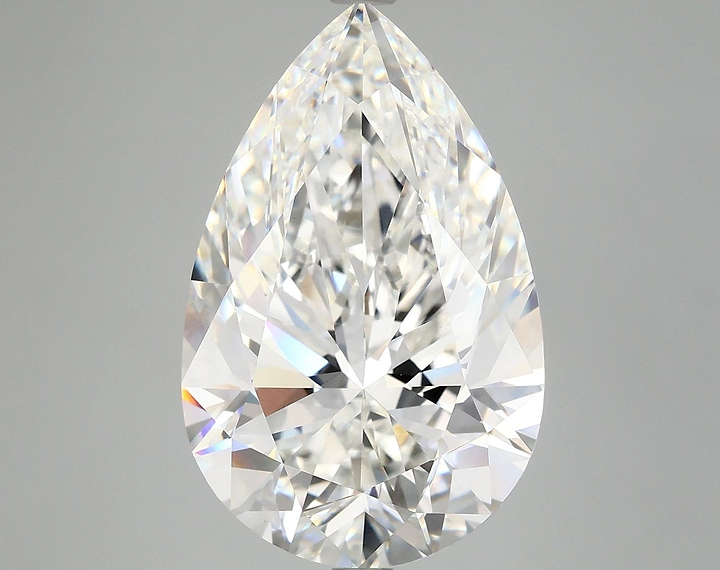 7.58 Carat Pear Shaped Ideal Cut VS1 IGI Certified Lab Grown Diamond