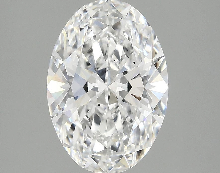 2.1 Carat Oval Shaped Ideal Cut SI1 IGI Certified Lab Grown Diamond