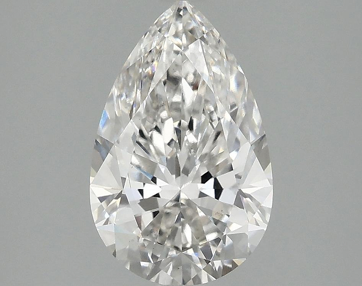 2.07 Carat Pear Shaped Ideal Cut VS2 IGI Certified Lab Grown Diamond