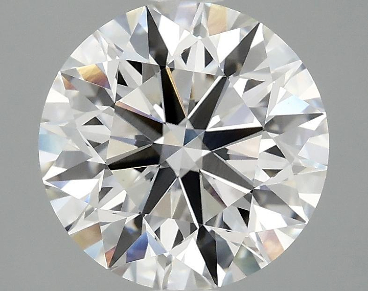 3.07 Carat Round Shaped Excellent Cut VVS2 IGI Certified Lab Grown Diamond