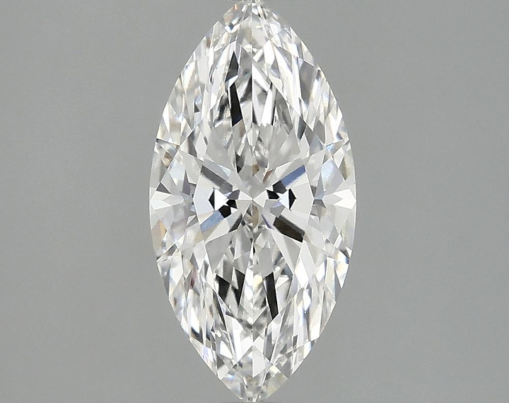 1.58 Carat Marquise Shaped Ideal Cut VVS2 IGI Certified Lab Grown Diamond