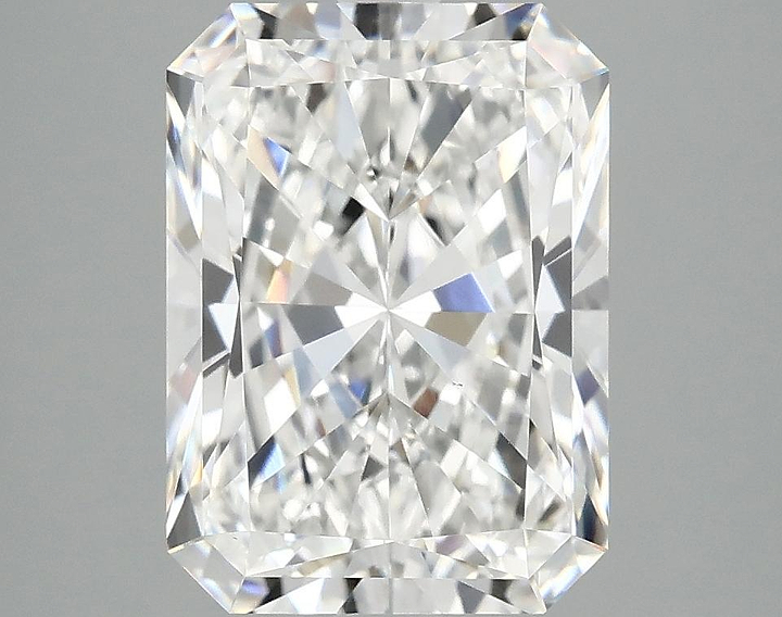 4.18 Carat Radiant Shaped Excellent Cut VVS2 IGI Certified Lab Grown Diamond