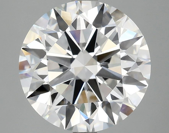 4.08 Carat Round Shaped Ideal Cut VVS2 IGI Certified Lab Grown Diamond