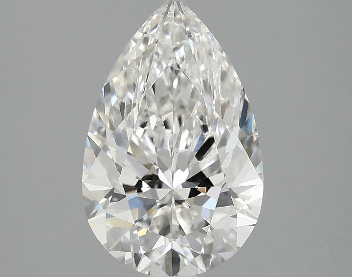 2.05 Carat Pear Shaped Ideal Cut VS1 IGI Certified Lab Grown Diamond