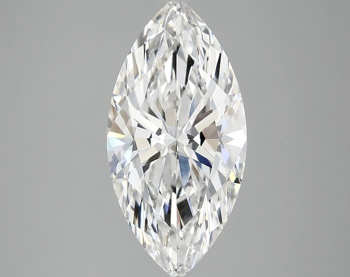 2.56 Carat Marquise Shaped Ideal Cut VS1 IGI Certified Lab Grown Diamond
