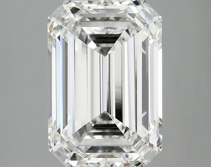 3.09 Carat Emerald Shaped Ideal Cut VS1 IGI Certified Lab Grown Diamond