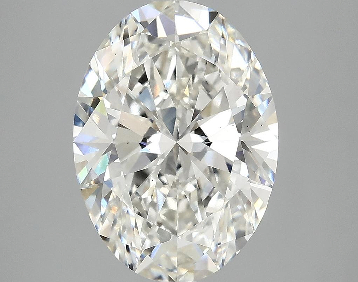 3.62 Carat Oval Shaped Ideal Cut VS2 IGI Certified Lab Grown Diamond