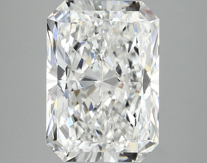 4.96 Carat Radiant Shaped Ideal Cut VVS2 IGI Certified Lab Grown Diamond
