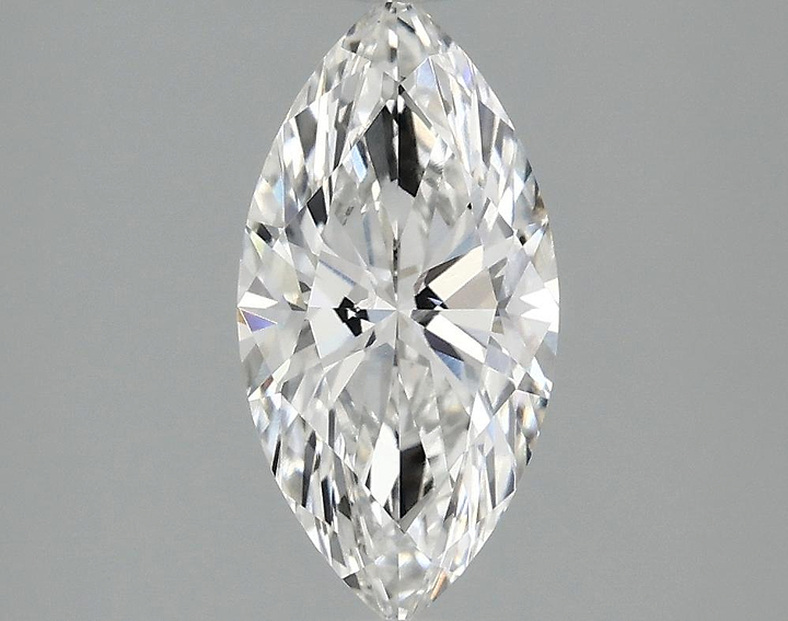 1.54 Carat Marquise Shaped Ideal Cut VVS2 IGI Certified Lab Grown Diamond