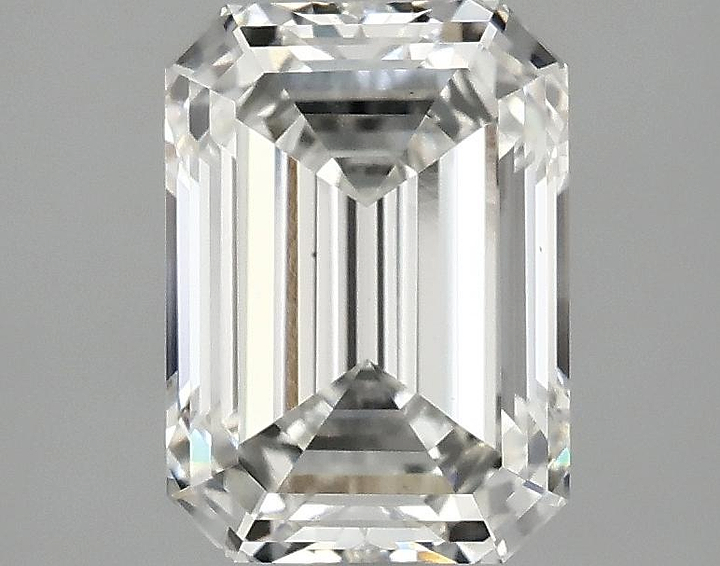 2.41 Carat Emerald Shaped Ideal Cut VS2 IGI Certified Lab Grown Diamond
