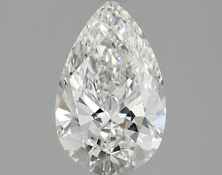 1.38 Carat Pear Shaped Ideal Cut VVS2 IGI Certified Lab Grown Diamond