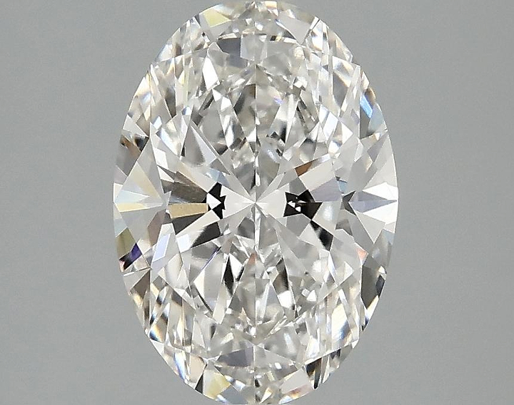 2.03 Carat Oval Shaped Ideal Cut VVS2 IGI Certified Lab Grown Diamond