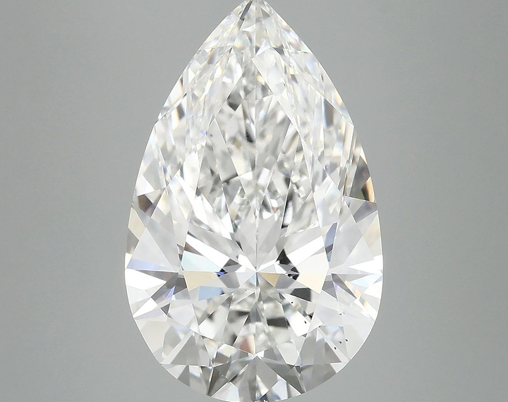 7.17 Carat Pear Shaped Ideal Cut VS2 IGI Certified Lab Grown Diamond