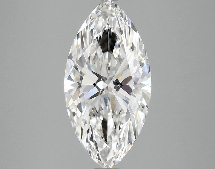 3.06 Carat Marquise Shaped Ideal Cut VVS2 IGI Certified Lab Grown Diamond