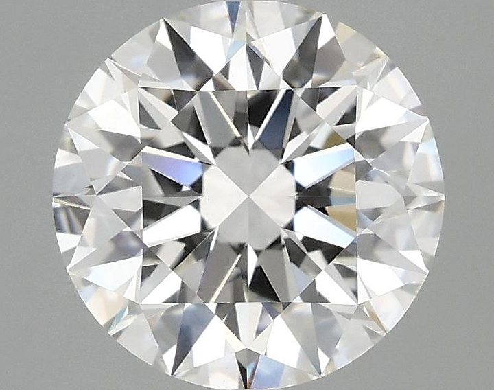 2.54 Carat Round Shaped Ideal Cut VVS2 IGI Certified Lab Grown Diamond