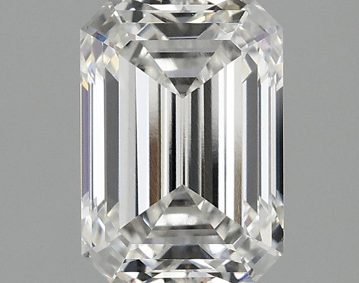 2.09 Carat Emerald Shaped Ideal Cut VS1 IGI Certified Lab Grown Diamond