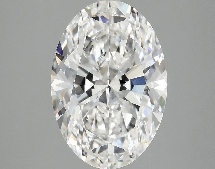 4.05 Carat Oval Shaped Ideal Cut VVS2 IGI Certified Lab Grown Diamond