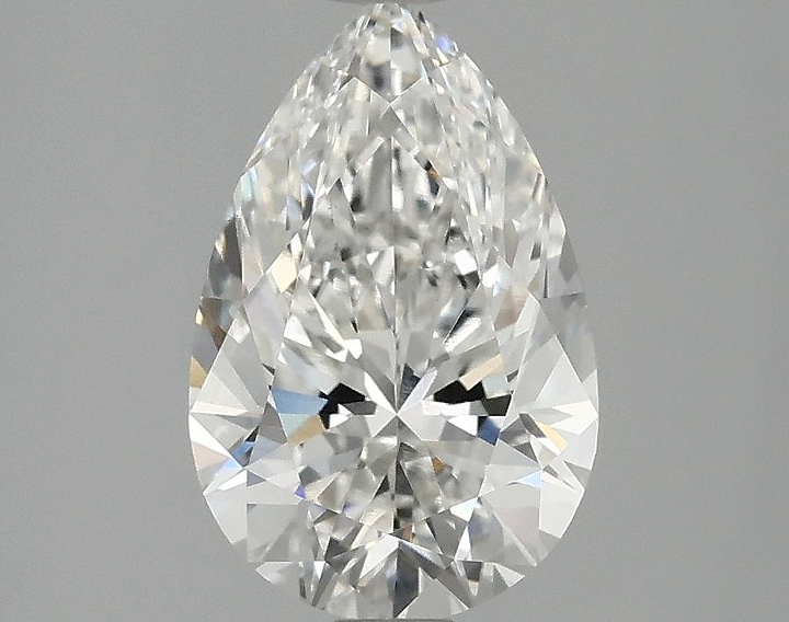 2.03 Carat Pear Shaped Ideal Cut VS1 IGI Certified Lab Grown Diamond