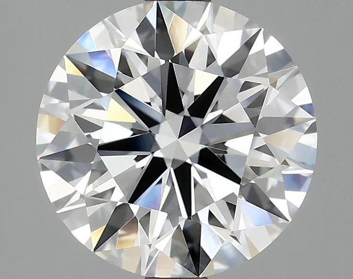 2.52 Carat Round Shaped Ideal Cut VVS2 IGI Certified Lab Grown Diamond