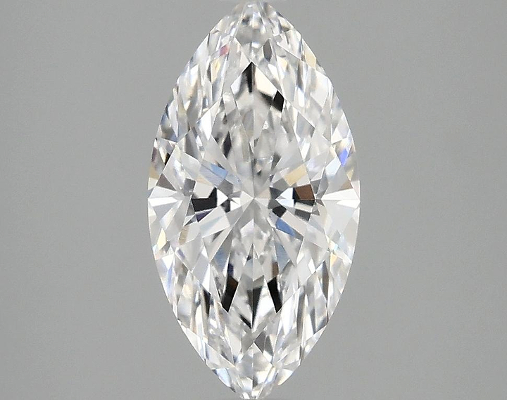 1.55 Carat Marquise Shaped Ideal Cut VVS2 IGI Certified Lab Grown Diamond