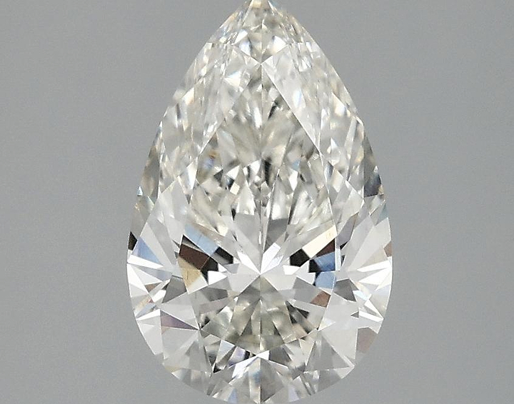 1.58 Carat Pear Shaped Ideal Cut VS2 IGI Certified Lab Grown Diamond