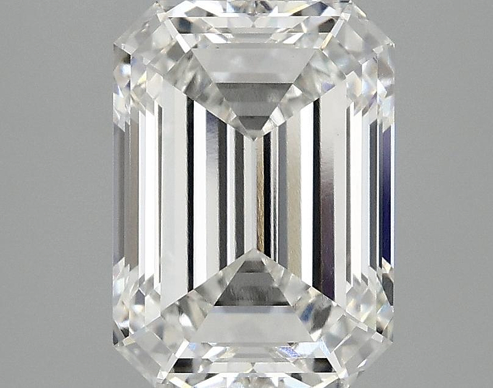 2.9 Carat Emerald Shaped Excellent Cut VS1 IGI Certified Lab Grown Diamond