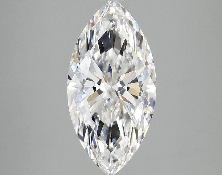 2.54 Carat Marquise Shaped Ideal Cut VS1 IGI Certified Lab Grown Diamond