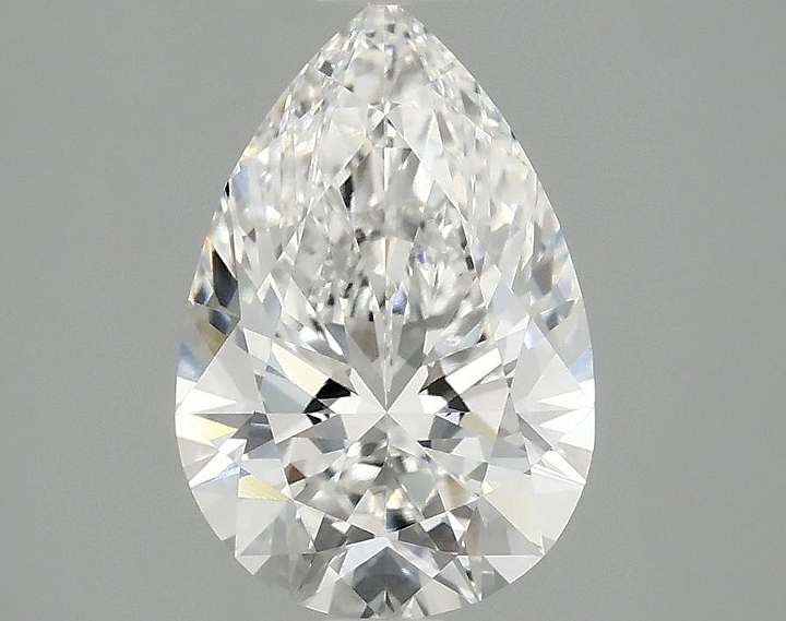 2.01 Carat Pear Shaped Excellent Cut VS1 IGI Certified Lab Grown Diamond