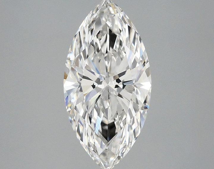 2.58 Carat Marquise Shaped Ideal Cut VS1 IGI Certified Lab Grown Diamond