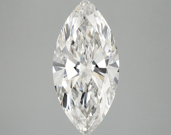 2.56 Carat Marquise Shaped Excellent Cut VS1 IGI Certified Lab Grown Diamond
