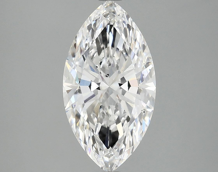 2.56 Carat Marquise Shaped Excellent Cut VS2 IGI Certified Lab Grown Diamond