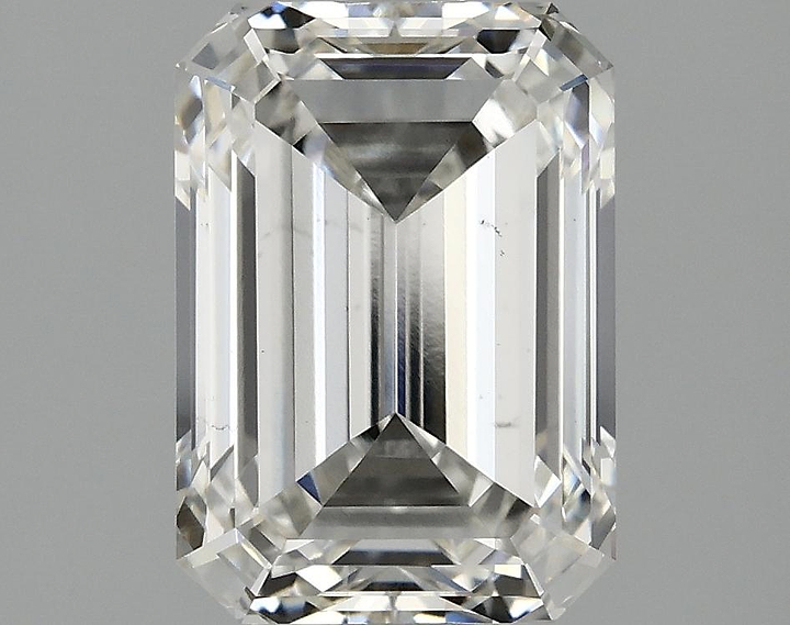 2.07 Carat Emerald Shaped Ideal Cut VS2 IGI Certified Lab Grown Diamond