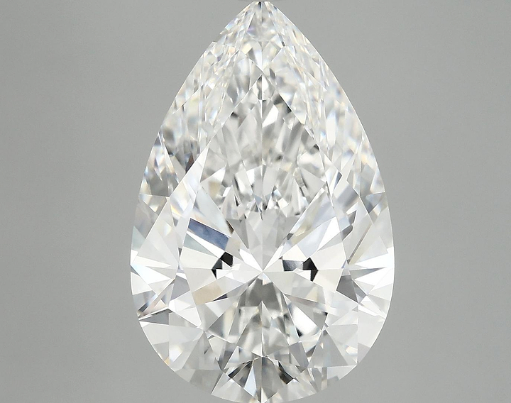 6.79 Carat Pear Shaped Ideal Cut VVS2 IGI Certified Lab Grown Diamond