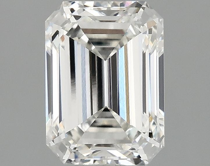 1.97 Carat Emerald Shaped Excellent Cut VVS2 IGI Certified Lab Grown Diamond